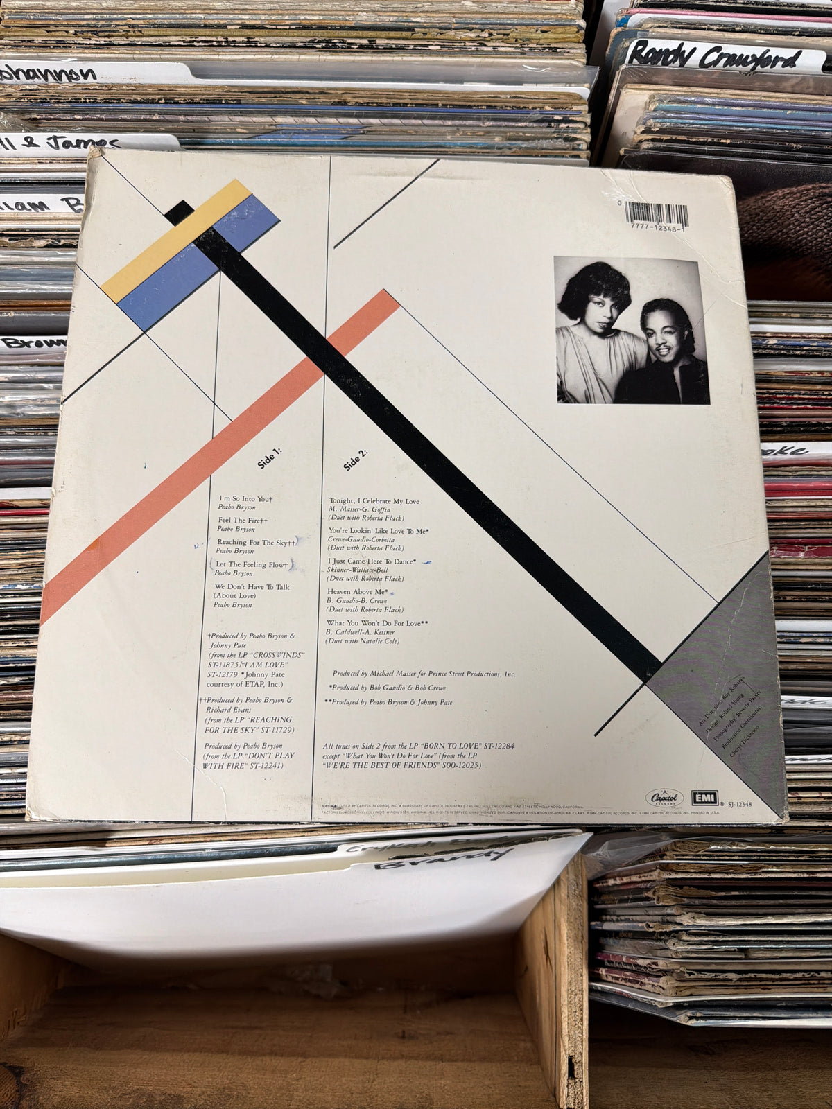 Peabo Bryson – The Peabo Bryson Collection SJ-12348 Vinyl LP VG/G+