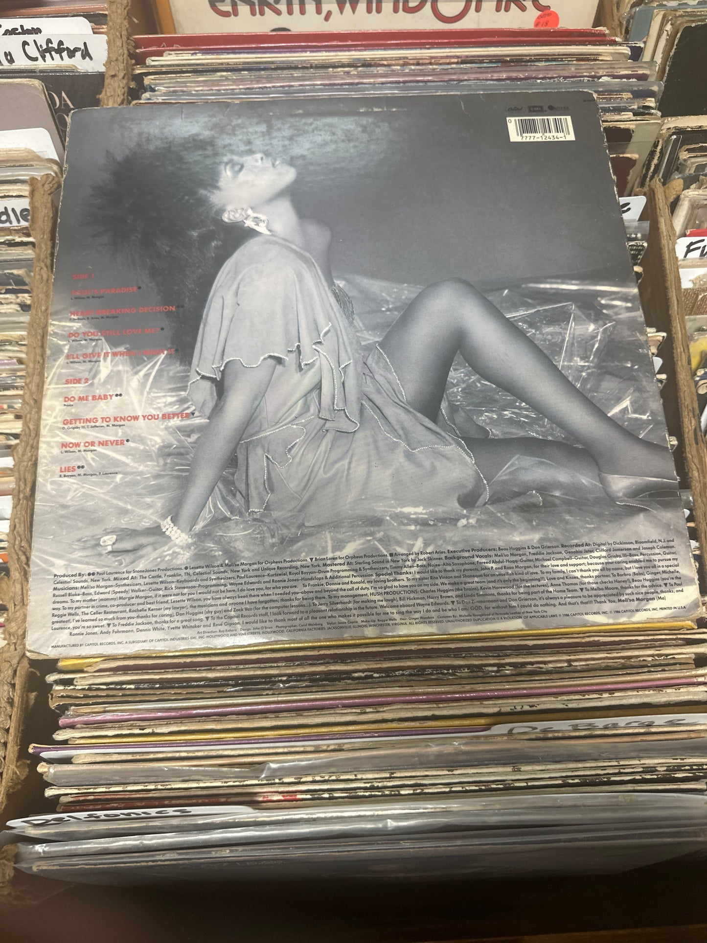 Meli'sa Morgan – Do Me Baby Vinyl LP VG/VG+