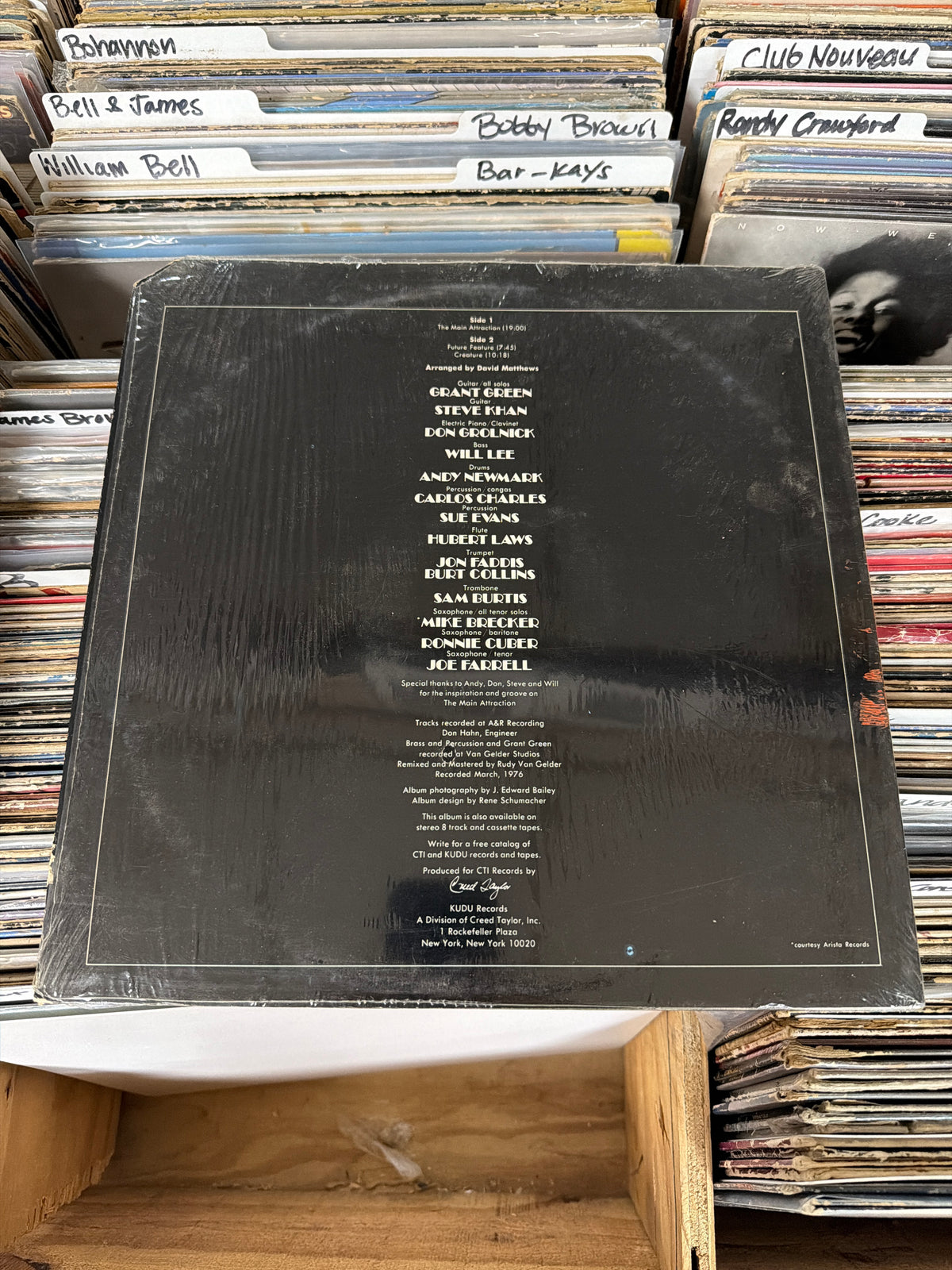 Grant Green – The Main Attraction KU 29 Vinyl LP VG/VG