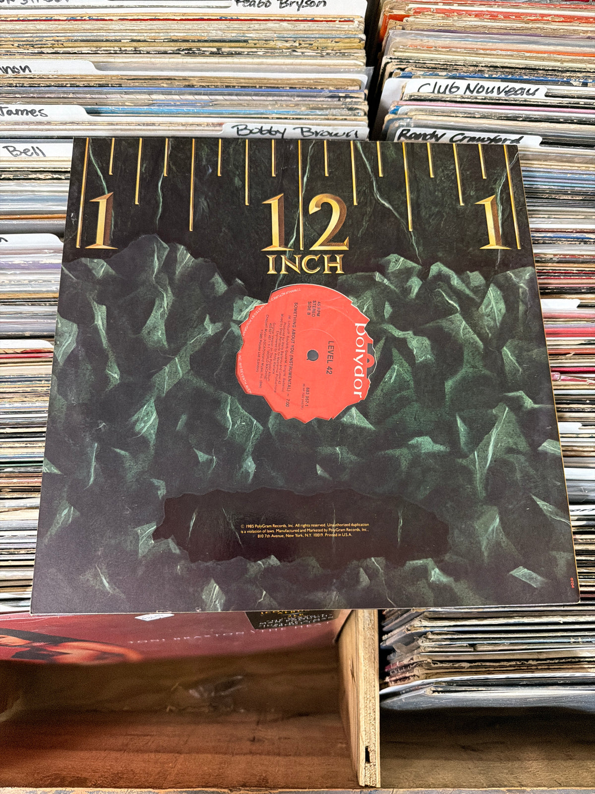 Level 42 – Something About You 883 957-1 Vinyl 12" VG+/VG+