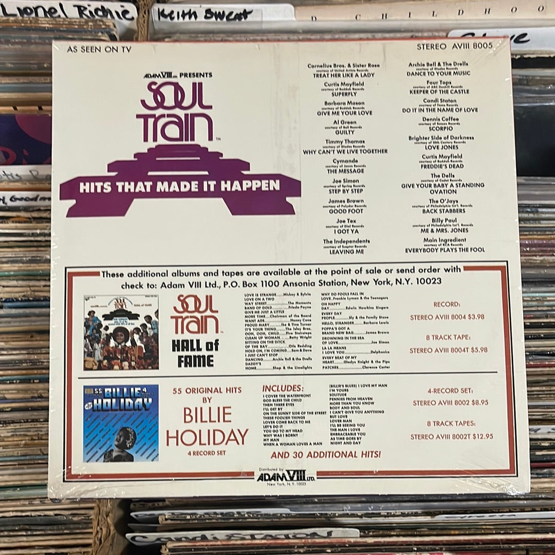 Various – Soul Train Hits That Made It Happen Vinyl Lp