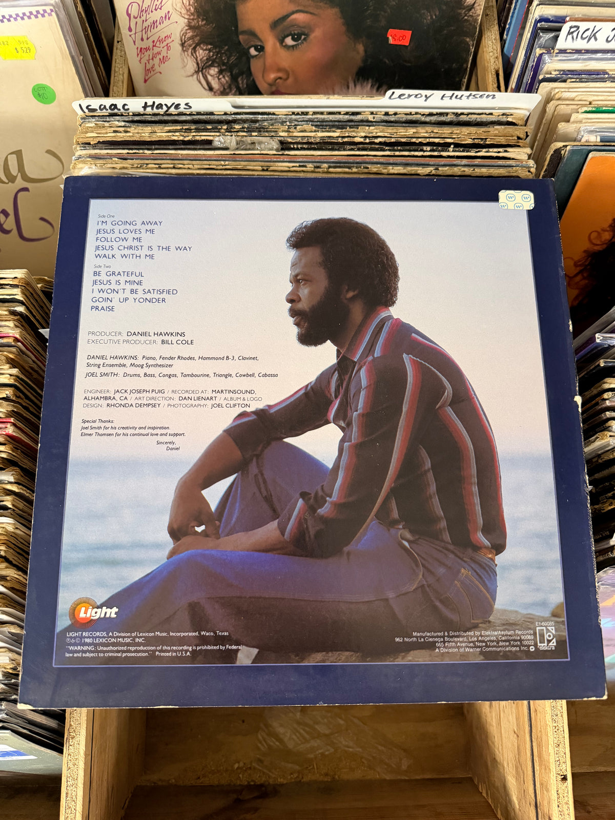 Daniel Hawkins – Daniel Hawkins Vinyl LP Near Mint/VG+