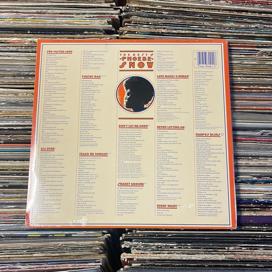 Phoebe Snow – The Best Of Phoebe Snow PC 37091 Vinyl LP