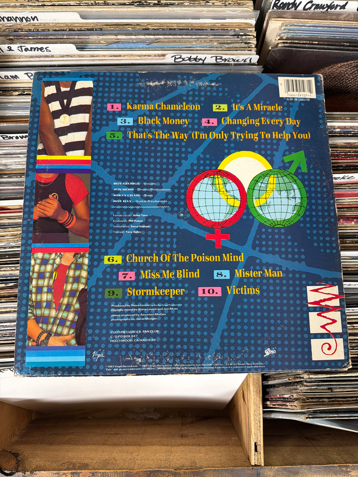 Culture Club – Colour By Numbers QE 39107 Vinyl LP VG/VG