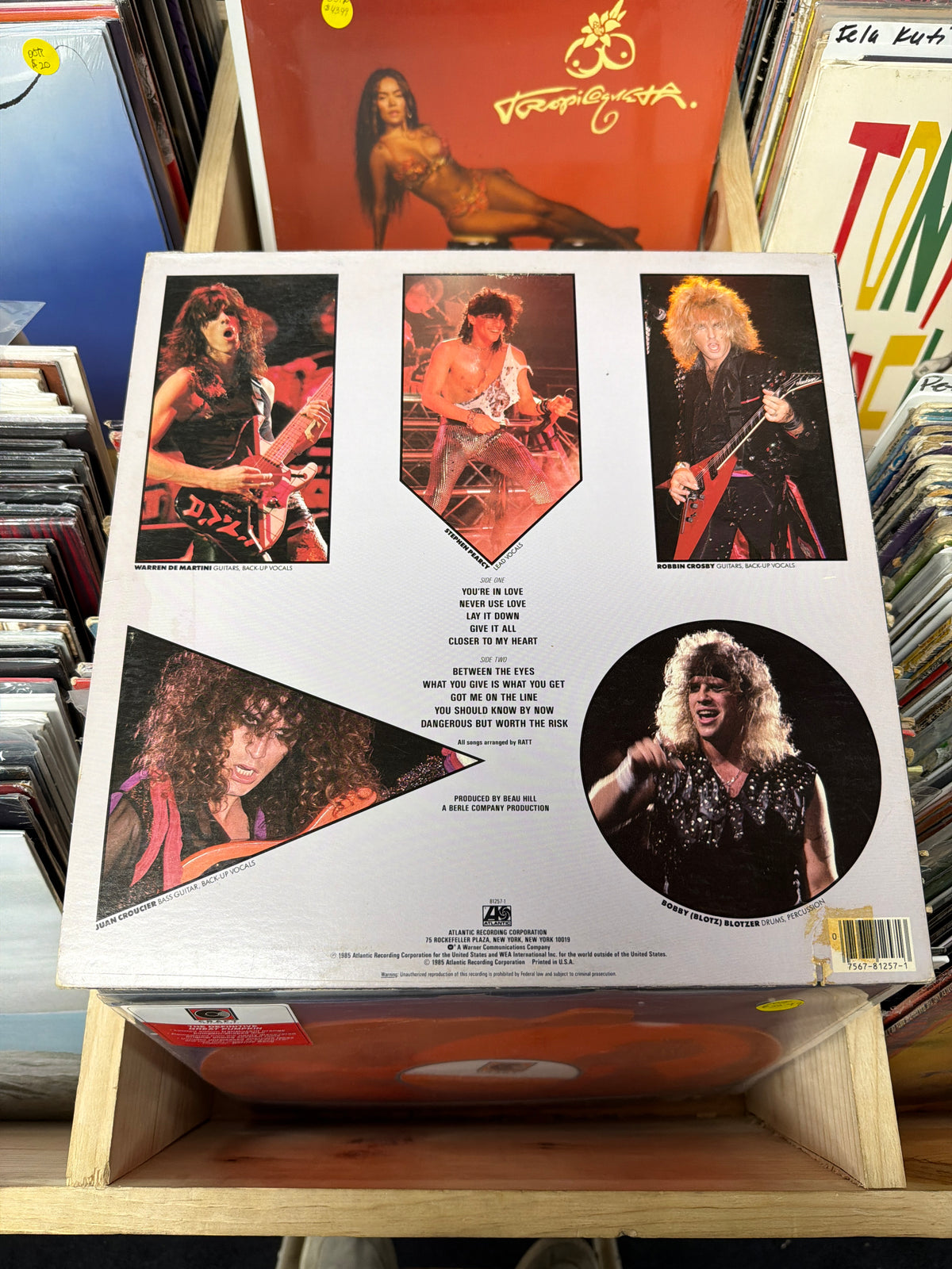 Ratt – Invasion Of Your Privacy 7 81257-1 Vinyl LP VG/VG