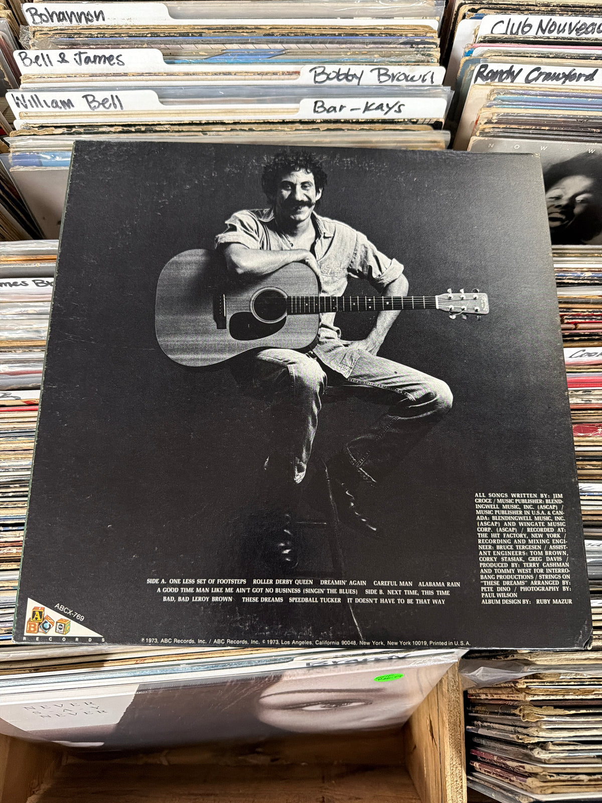 Jim Croce – Life And Times ABCX-769 Vinyl LP VG+/VG+