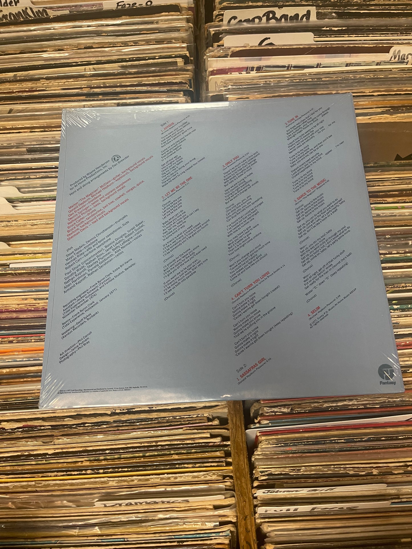 Pleasure – Joyous CR00563 180g Vinyl Lp Reissue