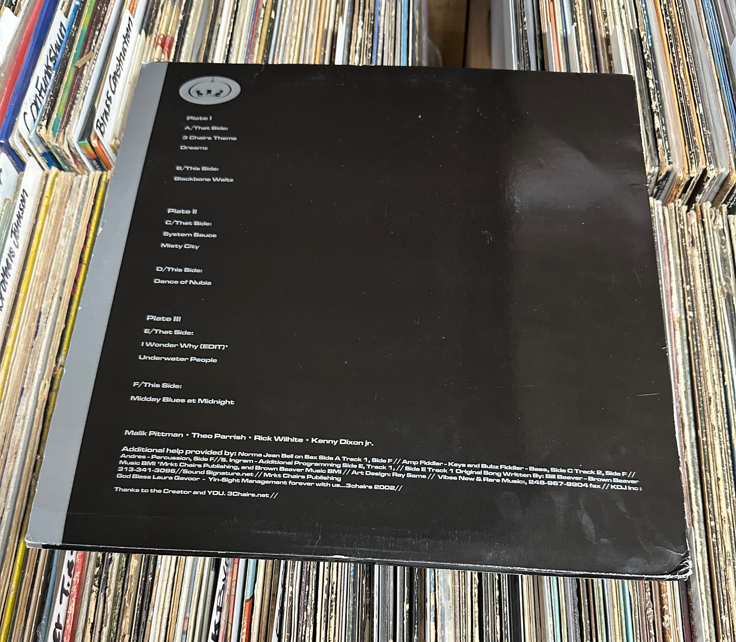 3 Chairs – 3 Chairs 3 × Vinyl, 12", Album, 33 ⅓ RPM VG+/VG+