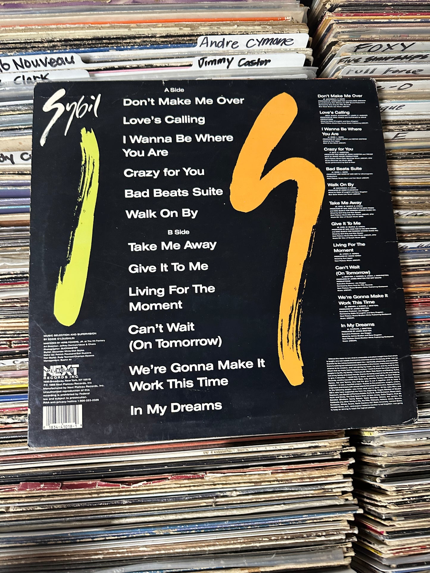 Sybil – Sybil Vinyl LP PL 1018 VG+/VG+