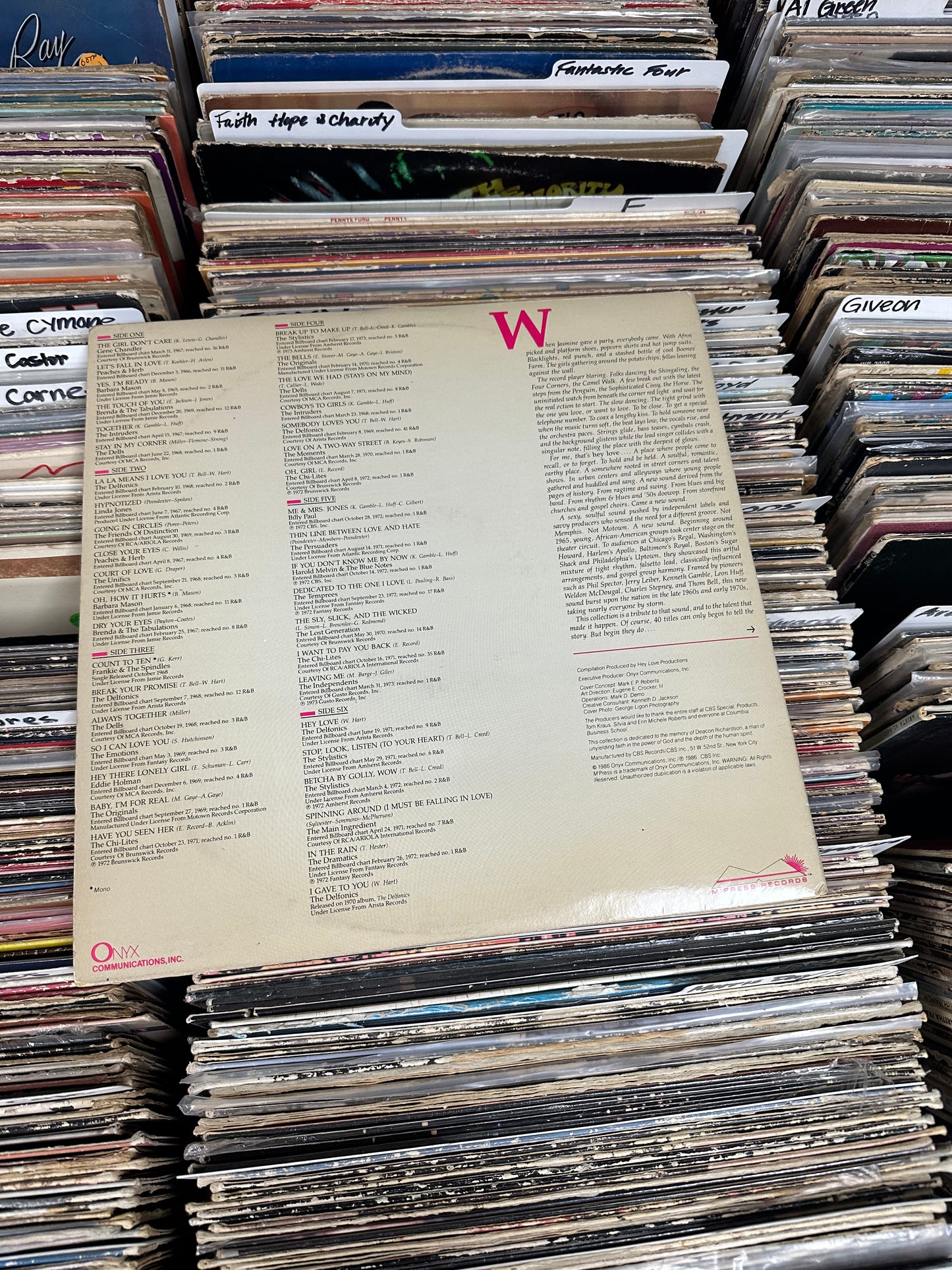 Various – Hey Love... (The Classic Sounds Of Sexy Soul) 3XVinyl LP P3 19374 VG+/VG+
