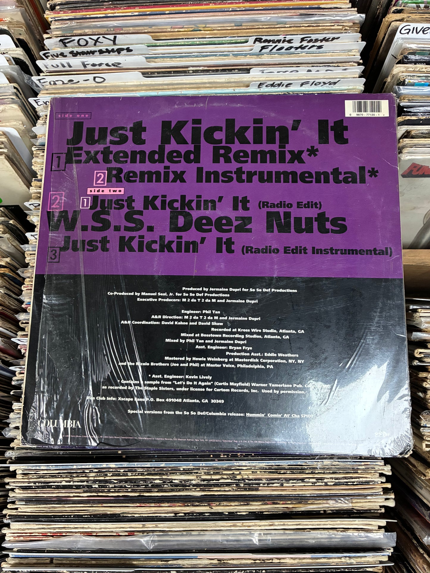 Xscape – Just Kickin' It 12" Vinyl LP VG+/VG+