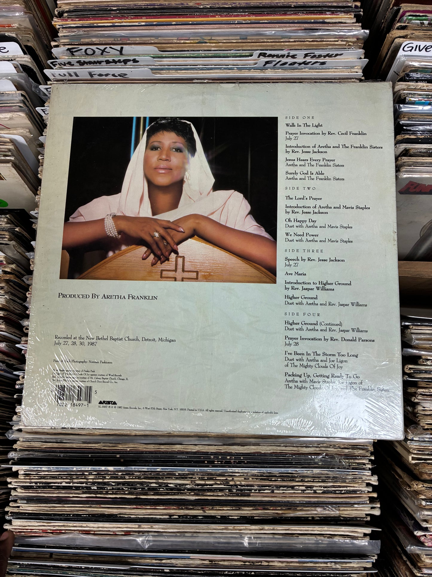 Aretha Franklin – One Lord, One Faith, One Baptism 2xVinyl LP AL-8497 VG+/VG+