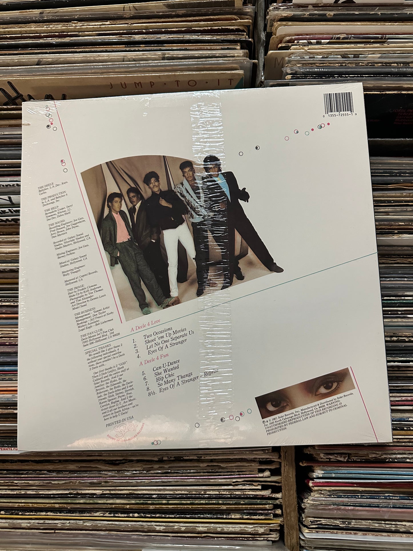 The Deele – Eyes Of A Stranger Vinyl LP
