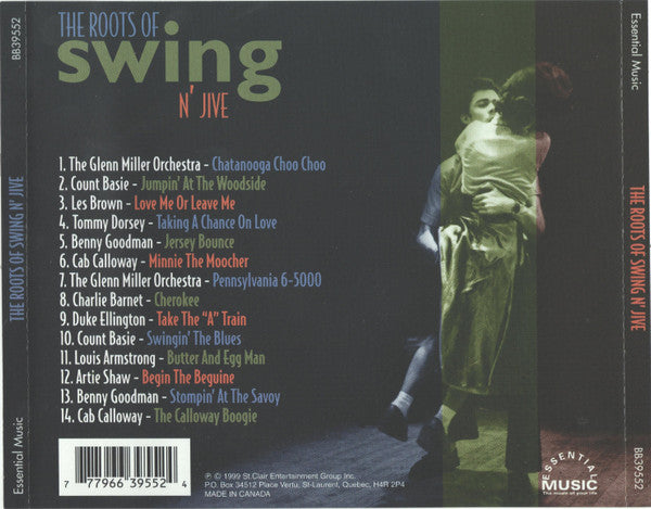 Various – The Roots Of Swing N' Jive CD VG+/VG+