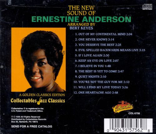 Ernestine Anderson – The New Sound Of Ernestine Anderson CD Mint Condition