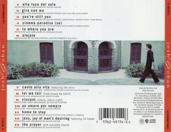 Josh Groban – Josh Groban CD VG+/VG+