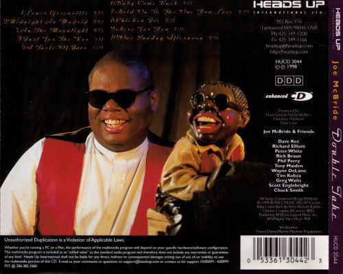 Joe McBride – Double Take CD VG+/VG+