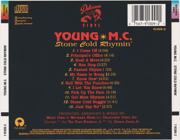 Young M.C.* – Stone Cold Rhymin'