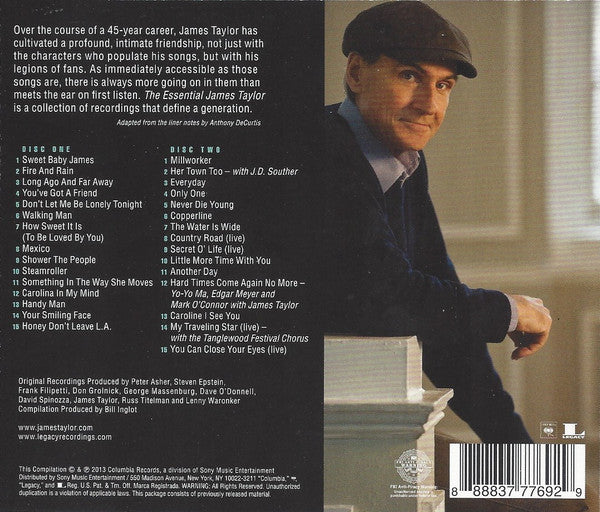James Taylor – The Essential James Taylor 2 x CD VG/VG