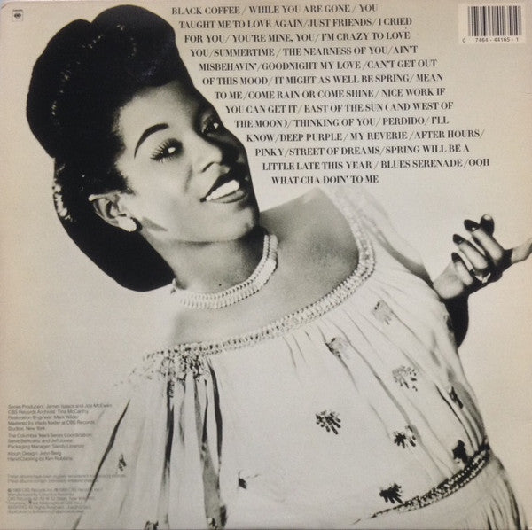 Sarah Vaughan – The Divine Sarah Vaughan (The Columbia Years 1949 - 1953) Vinyl Lp