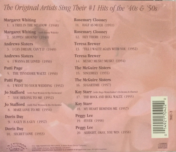 Various – The Best of the Great Girl Singers CD VG+/VG+