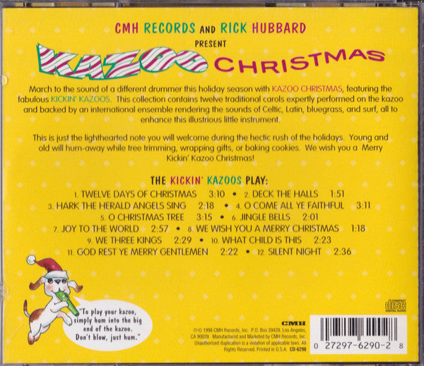Kickin' Kazoos – Kazoo Christmas CD Mint Condition