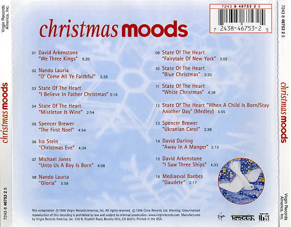Various – Christmas Moods CD VG+/VG+