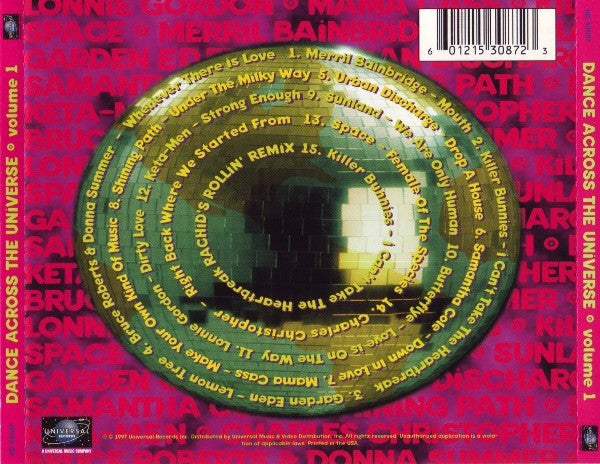 Various – Dance Across The Universe Volume 1 CD VG+/VG+