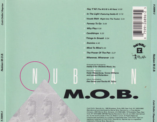 Nubian M.O.B. – Nubian M.O.B. CD VG+/VG+