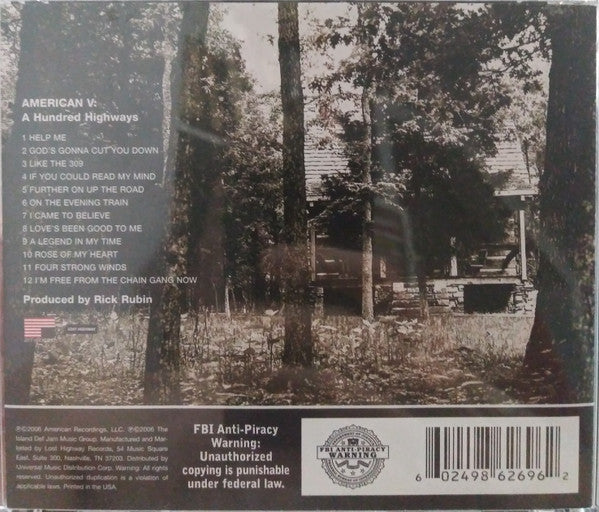 Johnny Cash – American V: A Hundred Highways CD Mint Condition
