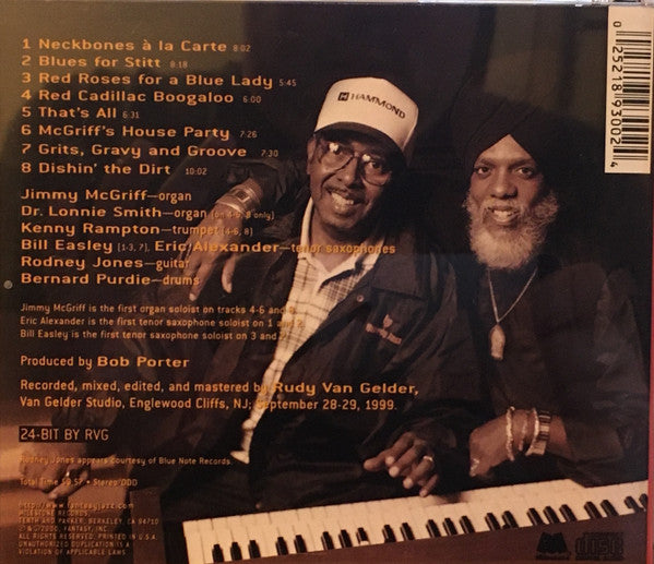 Jimmy McGriff – McGriff's House Party CD VG+/VG+