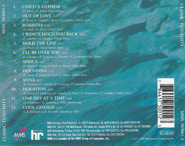 F.R.O.* Feat. Bobby Kimball – Classic Toto Hits CD VG+/VG+