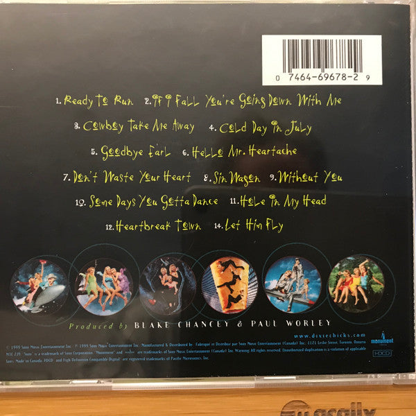Dixie Chicks – Fly CD VG+/VG+