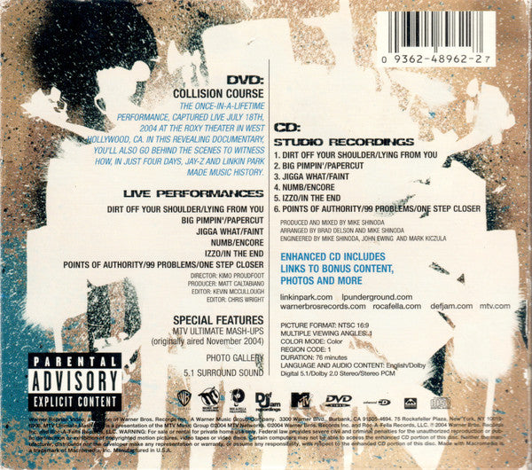 Jay-Z / Linkin Park – Collision Course 2 x CD VG+/VG+