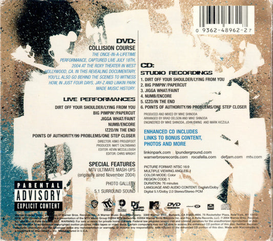 Jay-Z / Linkin Park – Collision Course 2 x CD VG+/VG+