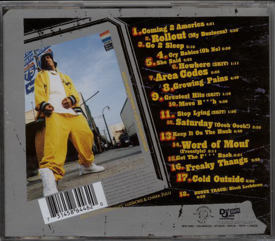 Ludacris – Word Of Mouf CD Mint Condition
