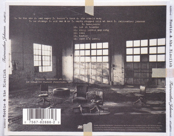 Hootie & The Blowfish – Fairweather Johnson CD VG/VG