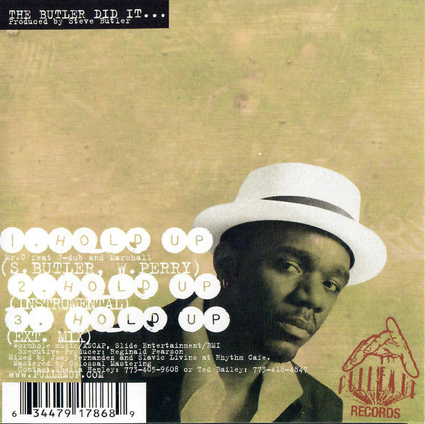 Mr. C The Slide Man – Hold Up CD Mint Condition