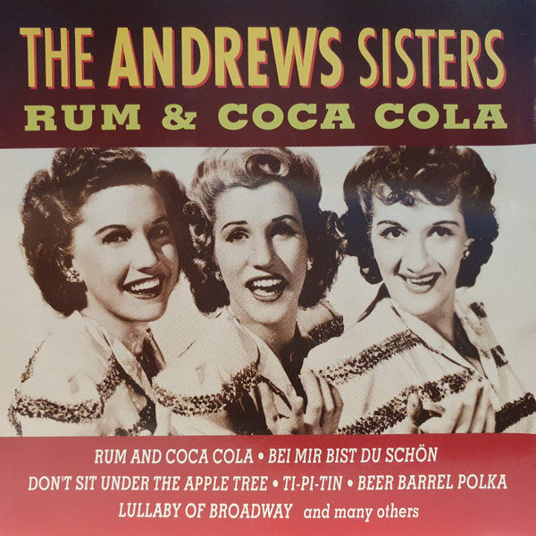The Andrews Sisters – Rum & Coca Cola CD VG+/VG+