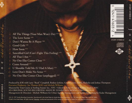 Joe – All That I Am CD VG+/VG+