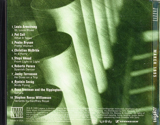 Various – Jazziz Magazine On-Disc - March 1995 CD VG+/VG+