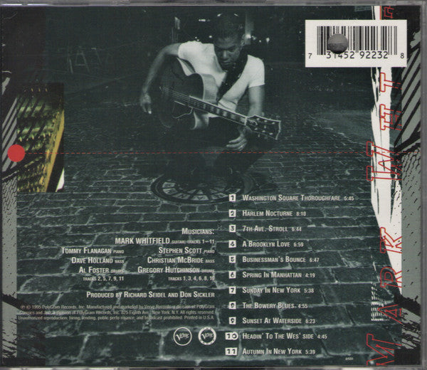 Mark Whitfield – 7th Ave. Stroll CD VG+/VG+