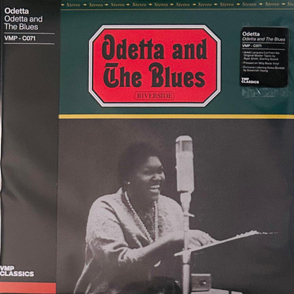 Odetta – Odetta And The Blues Vinyl LP Reissue, Remastered, Stereo, 180g