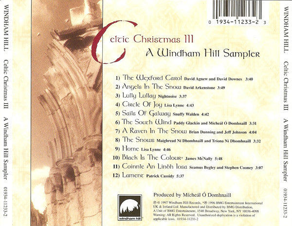 Various – Celtic Christmas III (A Windham Hill Sampler) CD Mint Condition