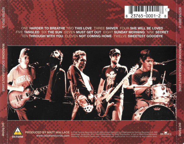 Maroon 5 – Songs About Jane CD VG+/VG+