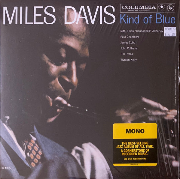 Miles Davis – Kind Of Blue Vinyl, LP Reissue, Mono, 180 Gram