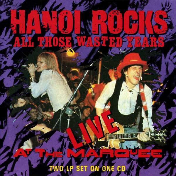 Hanoi Rocks – All Those Wasted Years CD VG+/VG+