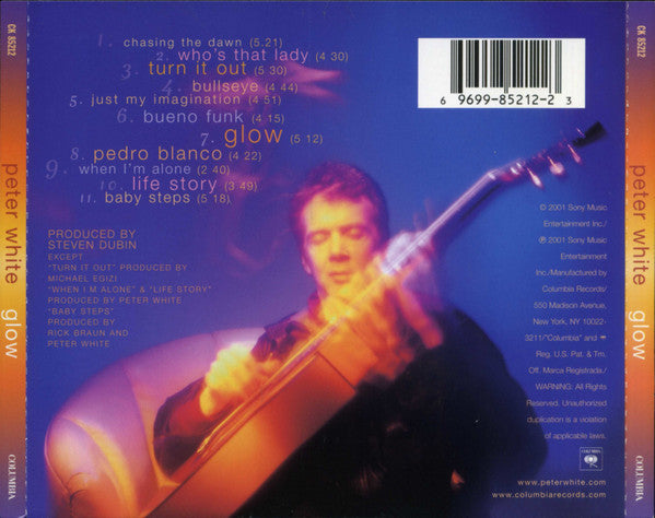 Peter White – Glow CD VG+/VG+