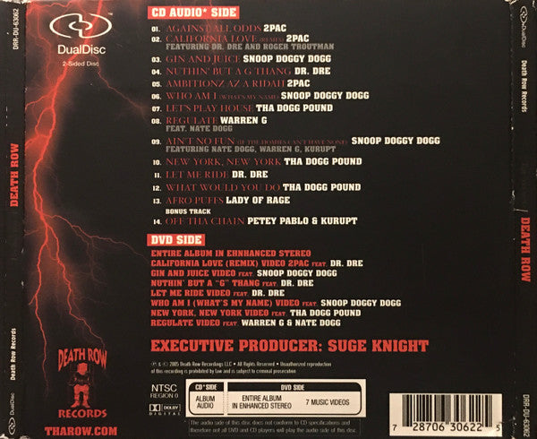 Various – The Very Best Of Death Row CD VG+/VG+