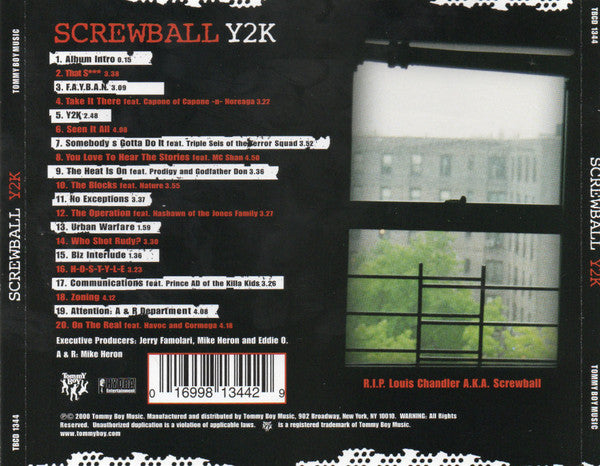 Screwball – Y2K CD Mint Condition